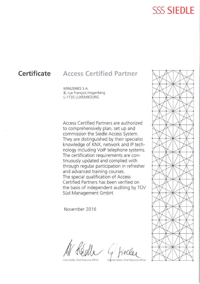 Certificate_Access Certified Partner