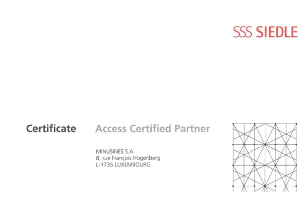 Access Certified Partner_Siedle_Minusines