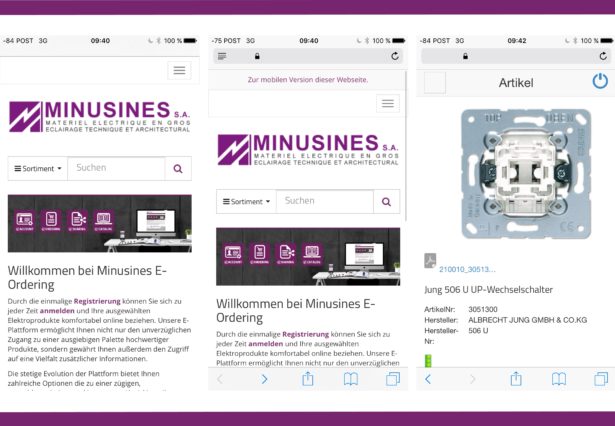 Minusines – Prototyp