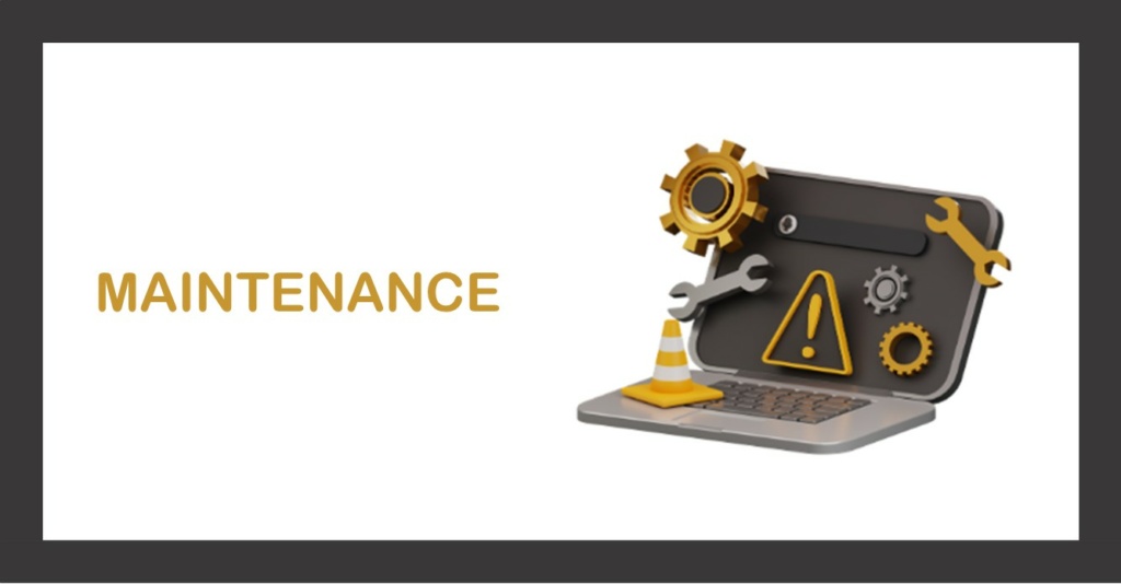 Maintenance de l’e-shop