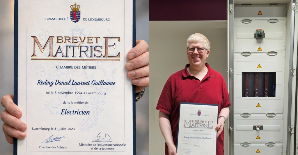 INSIDE MINUSINES : Daniel REDING - Vom Elektriker zum Meister