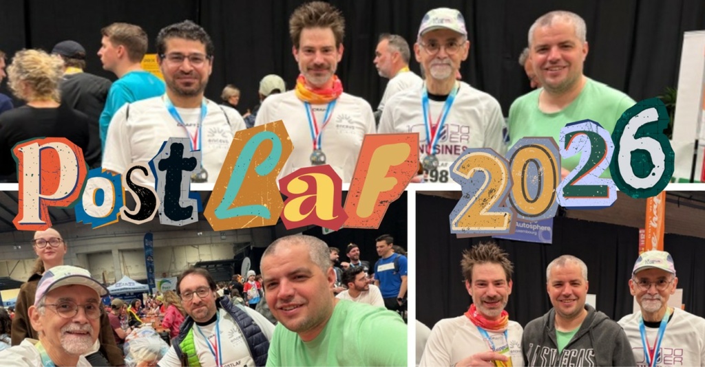 🏃‍♂️ Team Minusines beim Postlaf!