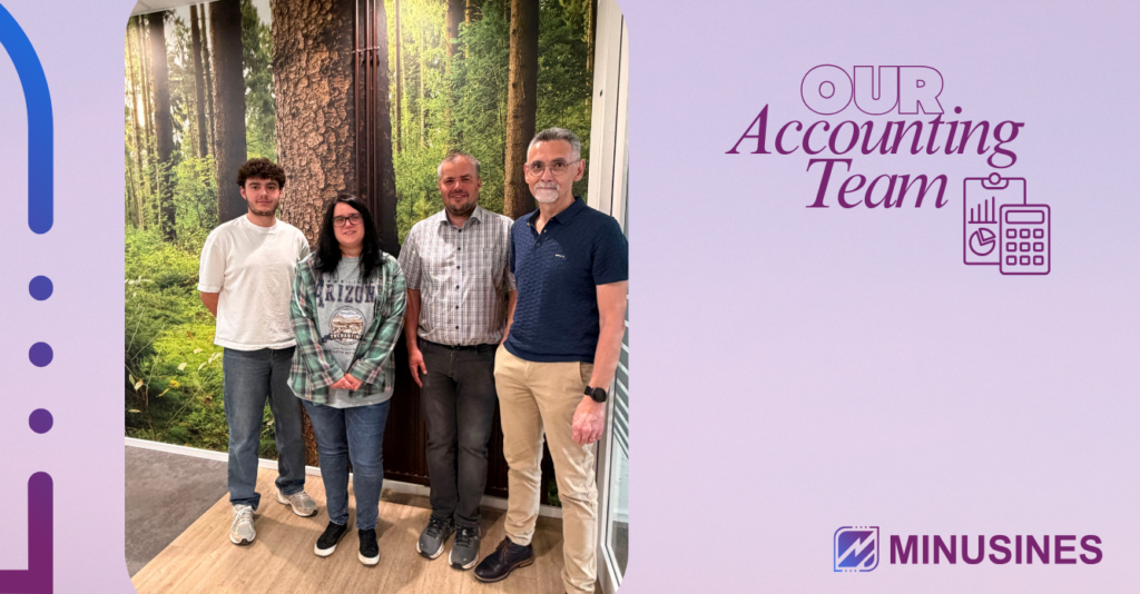 💡 Behind the Scenes bei MINUSINES – unser Accounting & Finance Team 📊
