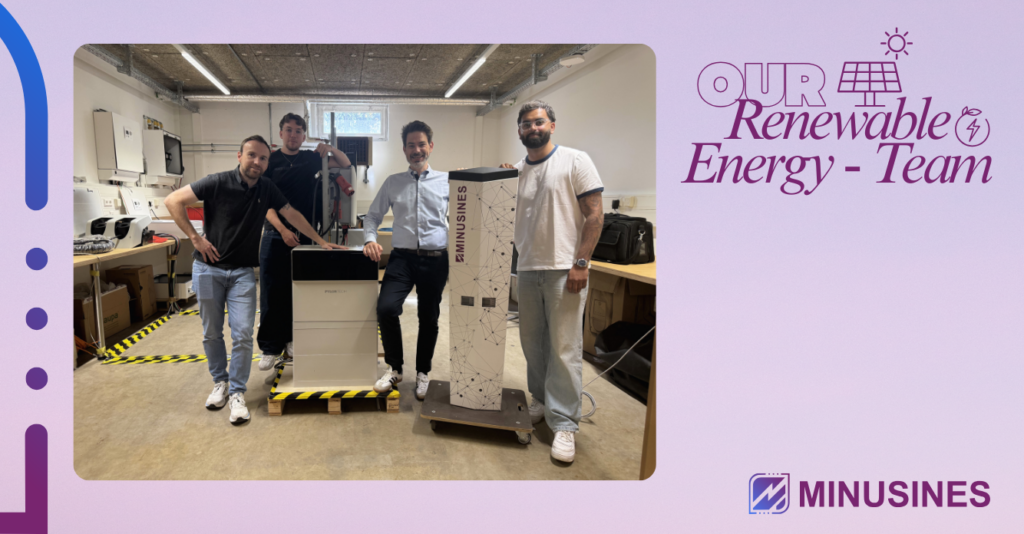 💡 Behind the Scenes bei MINUSINES – unser Renewable Energy Team 🌱⚡